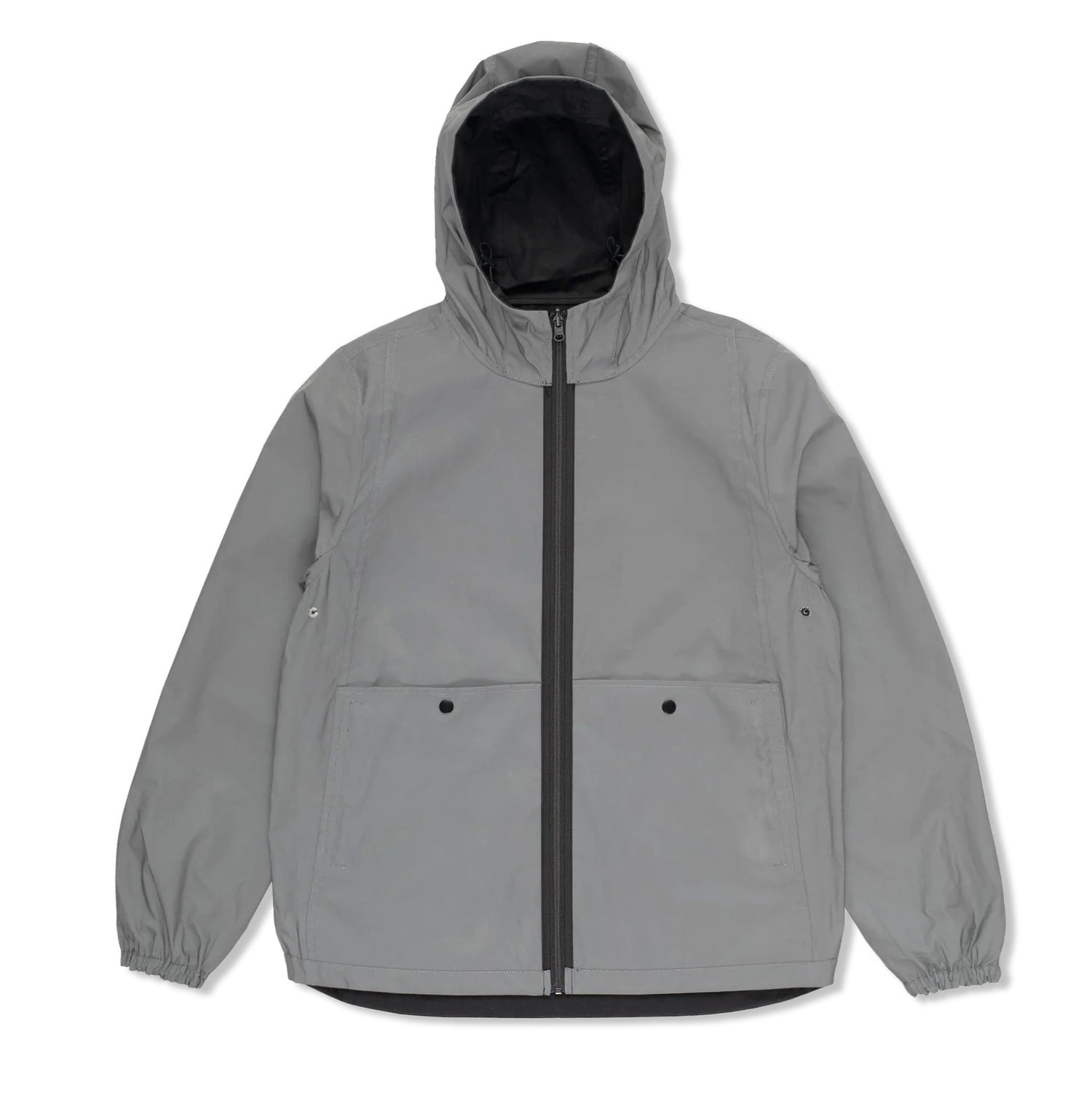 Reversible Tech Jacket, Anthracite / Reflective