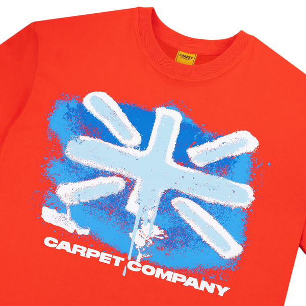 Carpet Company Flag Tee, Red