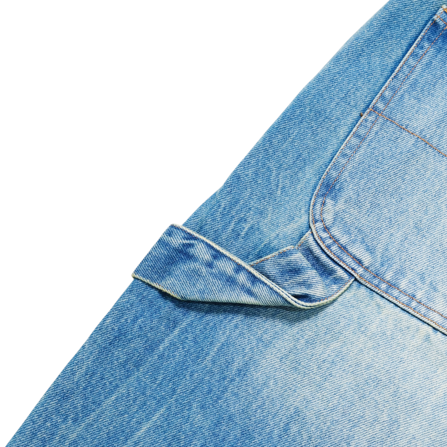 Faded C-Star Denim Shorts, Blue