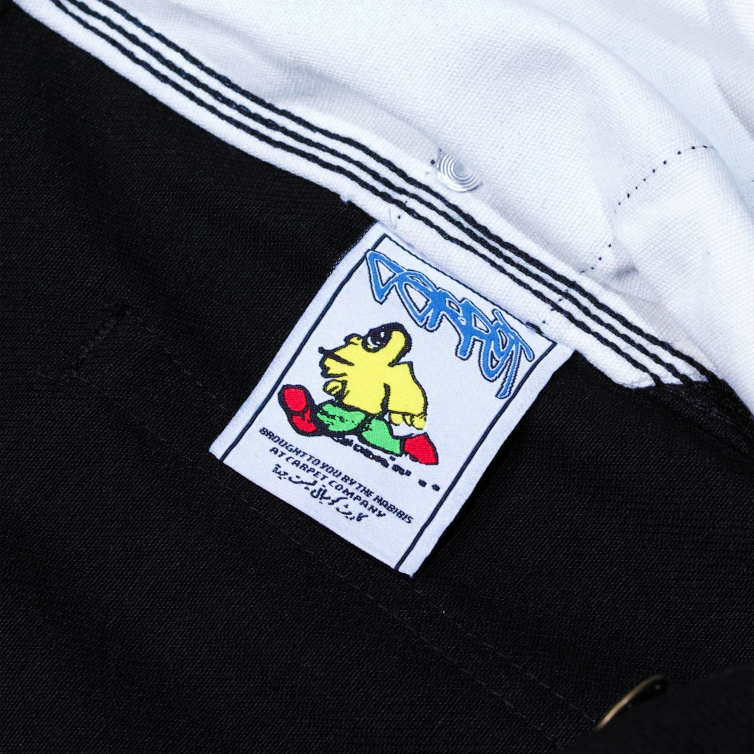 C-Star Flag Denim Jeans, Black