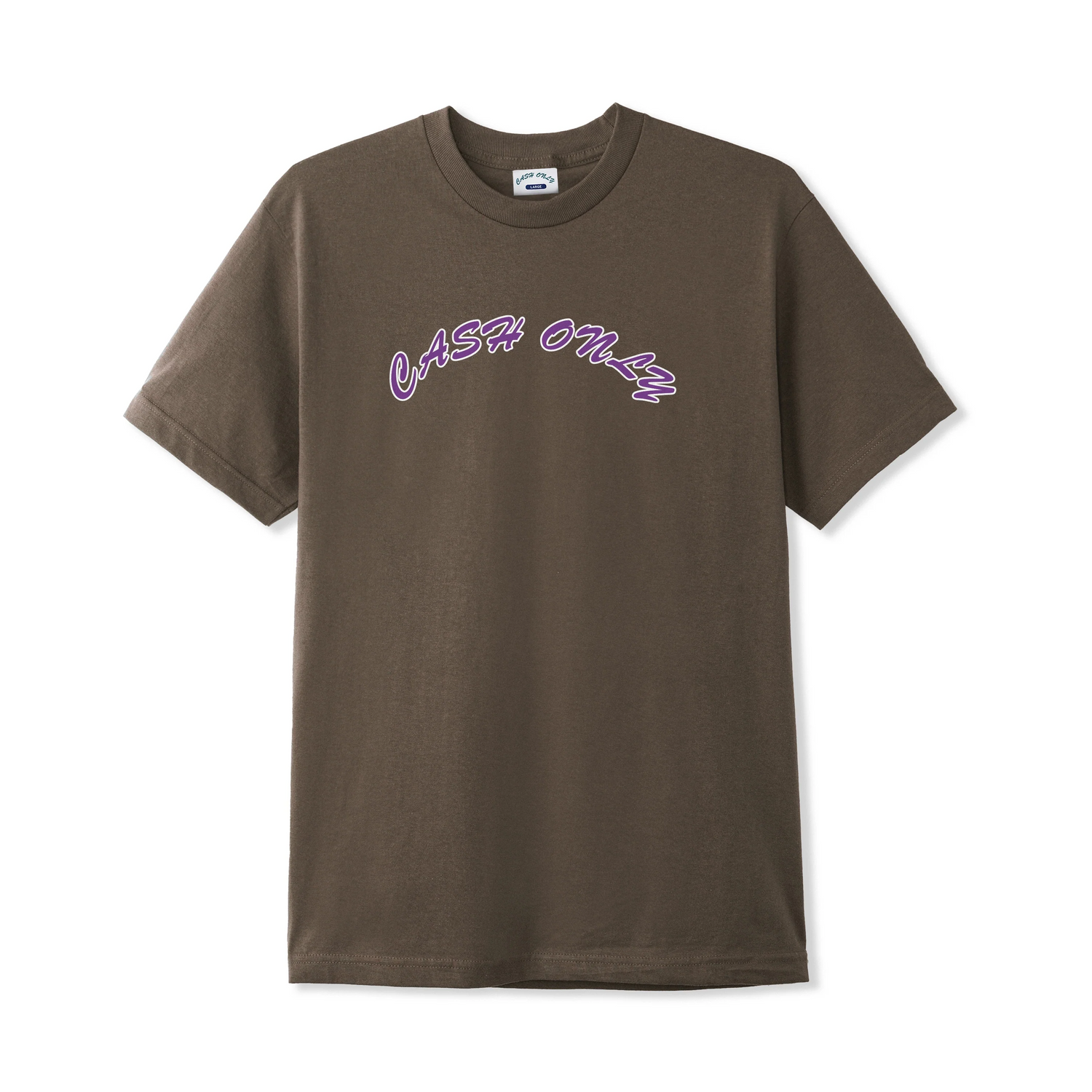 Logo Tee, Brown