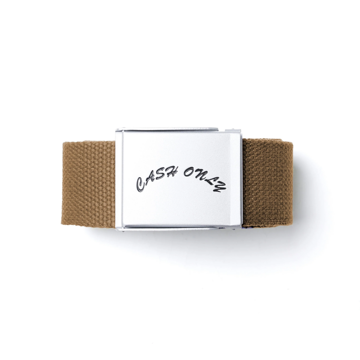 Logo Web Belt, Brown
