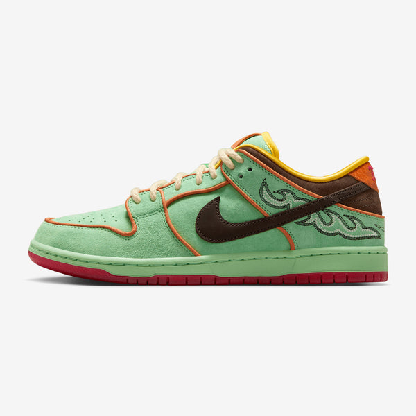 Nike SB Dunk Low Pro 'Rodeo', Tourmaline / Baroque Brown
