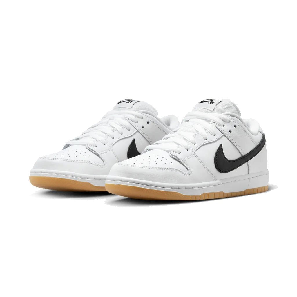 Dunk Low 'White Gum', White / Black