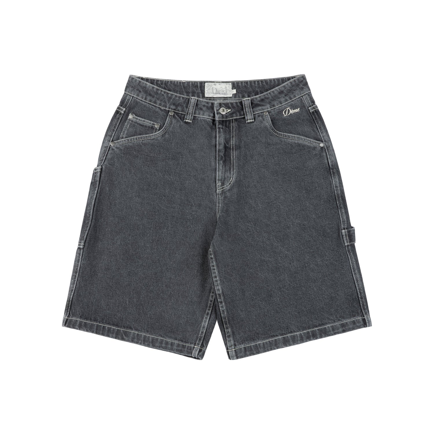 Classic Denim Shorts, Black