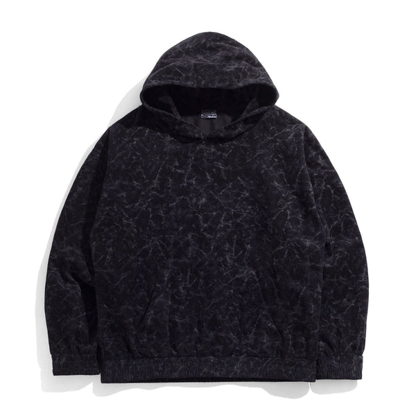 Velvet Dusk Hoodie, Black