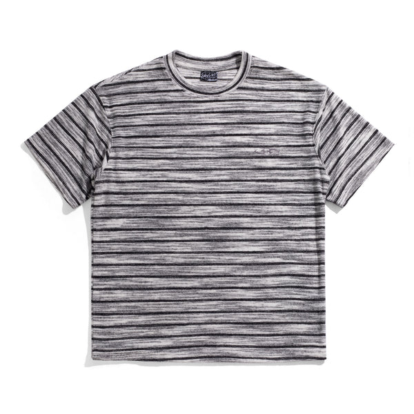 Velvet Lush Tee, White Marle