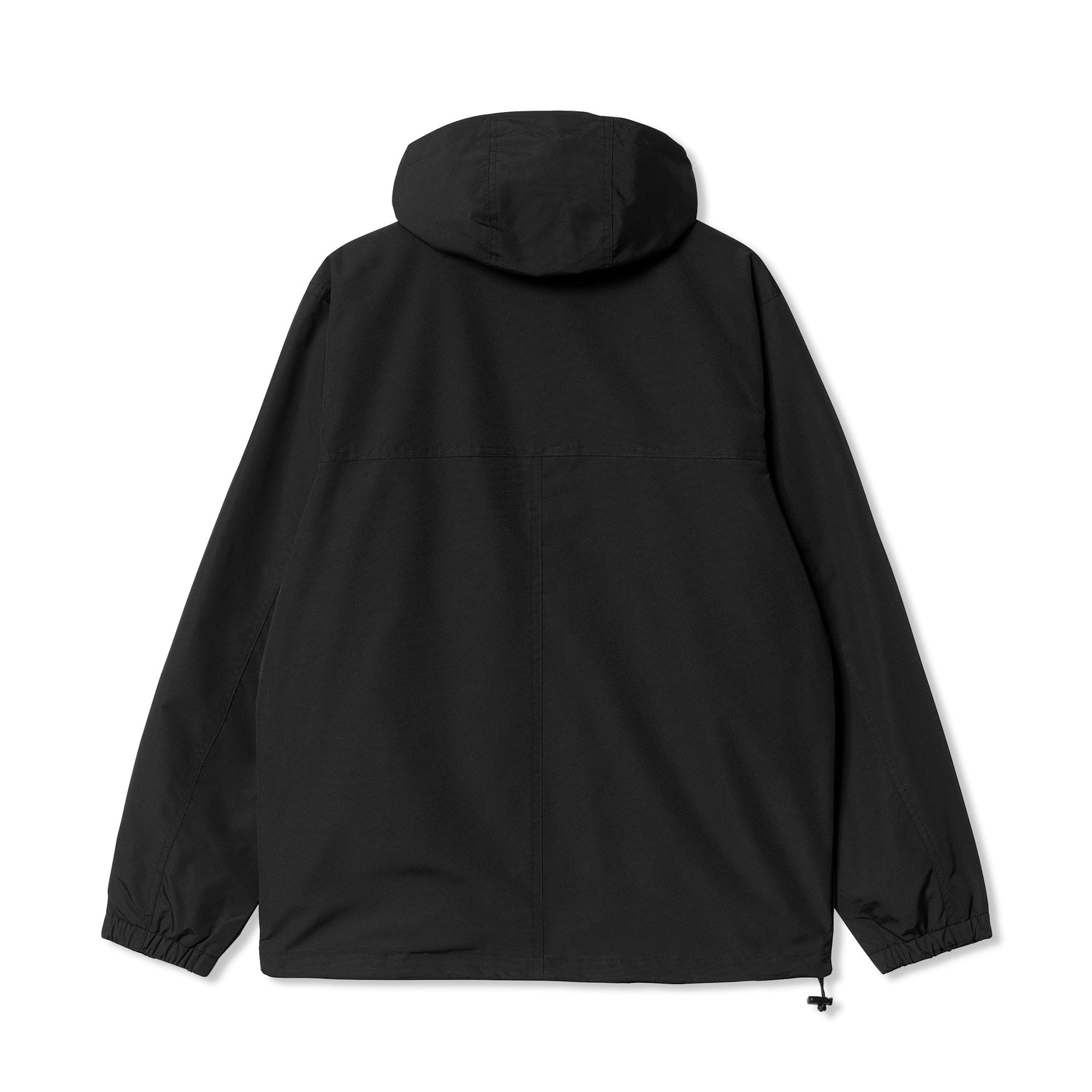 Windbreaker Pullover, Black / White