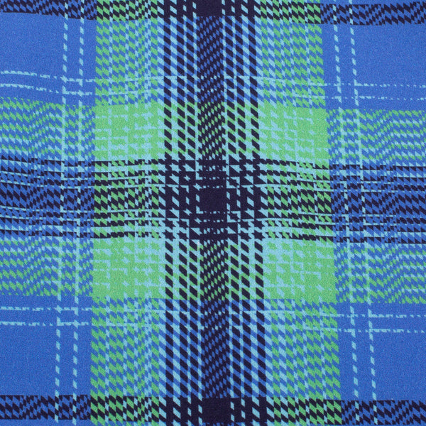 Golf Pullover Wind Shirt, Blue / Green LoFi