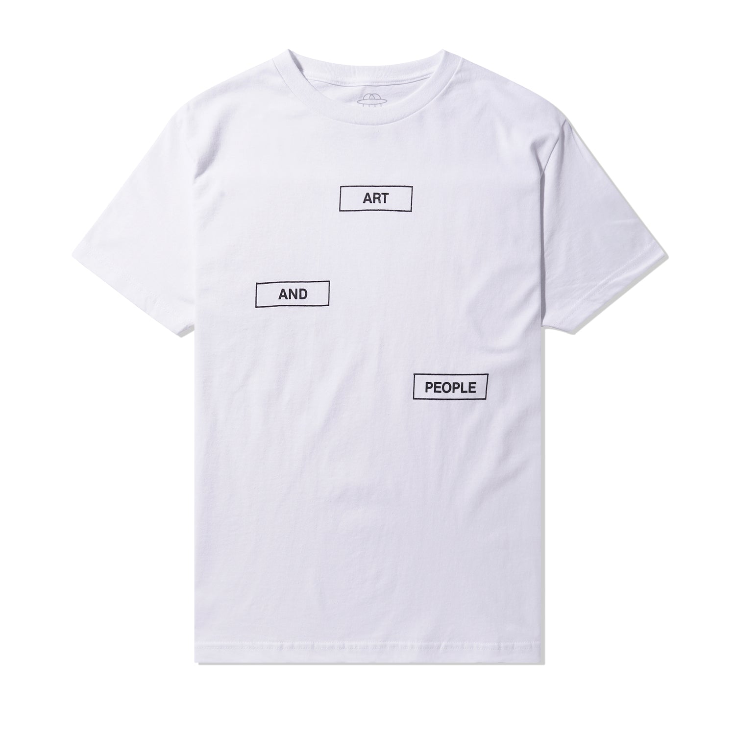 Art & People Tee, White