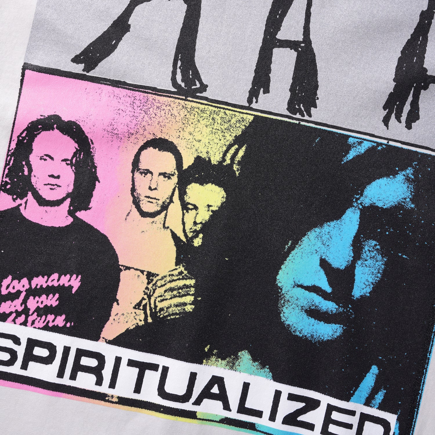 Spiritualized Adults Tee, Concrete