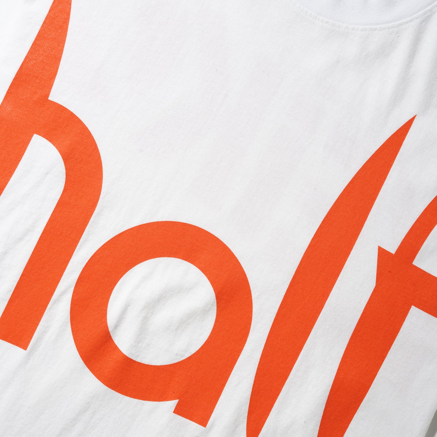 Half Tee, White