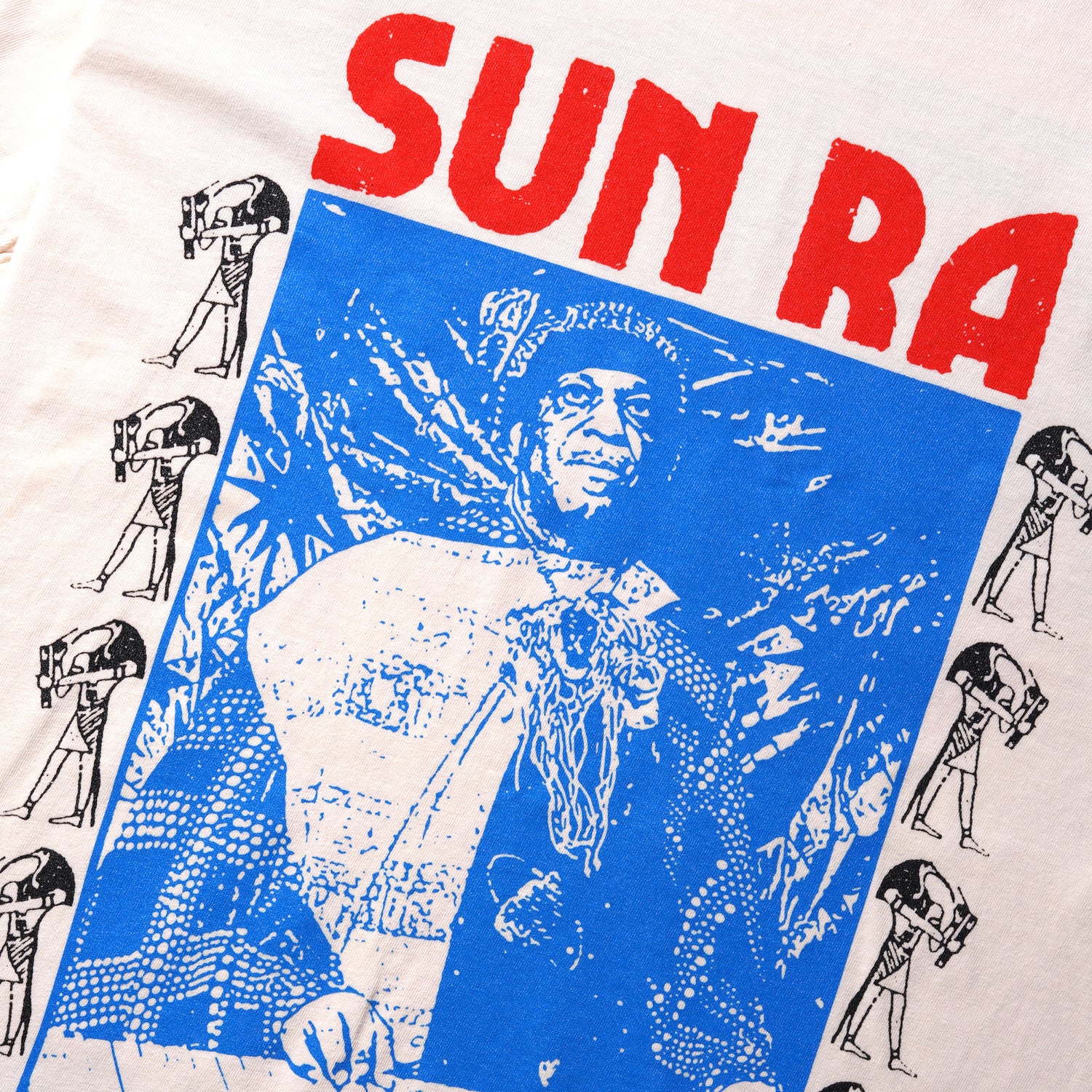 Sun Ra Tribute Tee, Cream