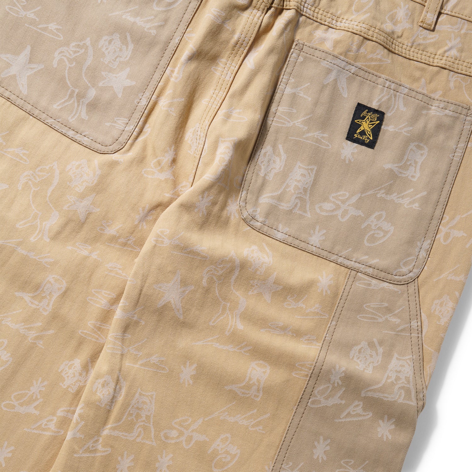 Stan Ray Double Knee Painter Pant, Natural / Sand