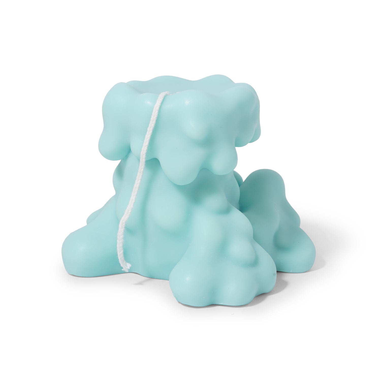 Sitting Candle Boy, Ice Blue