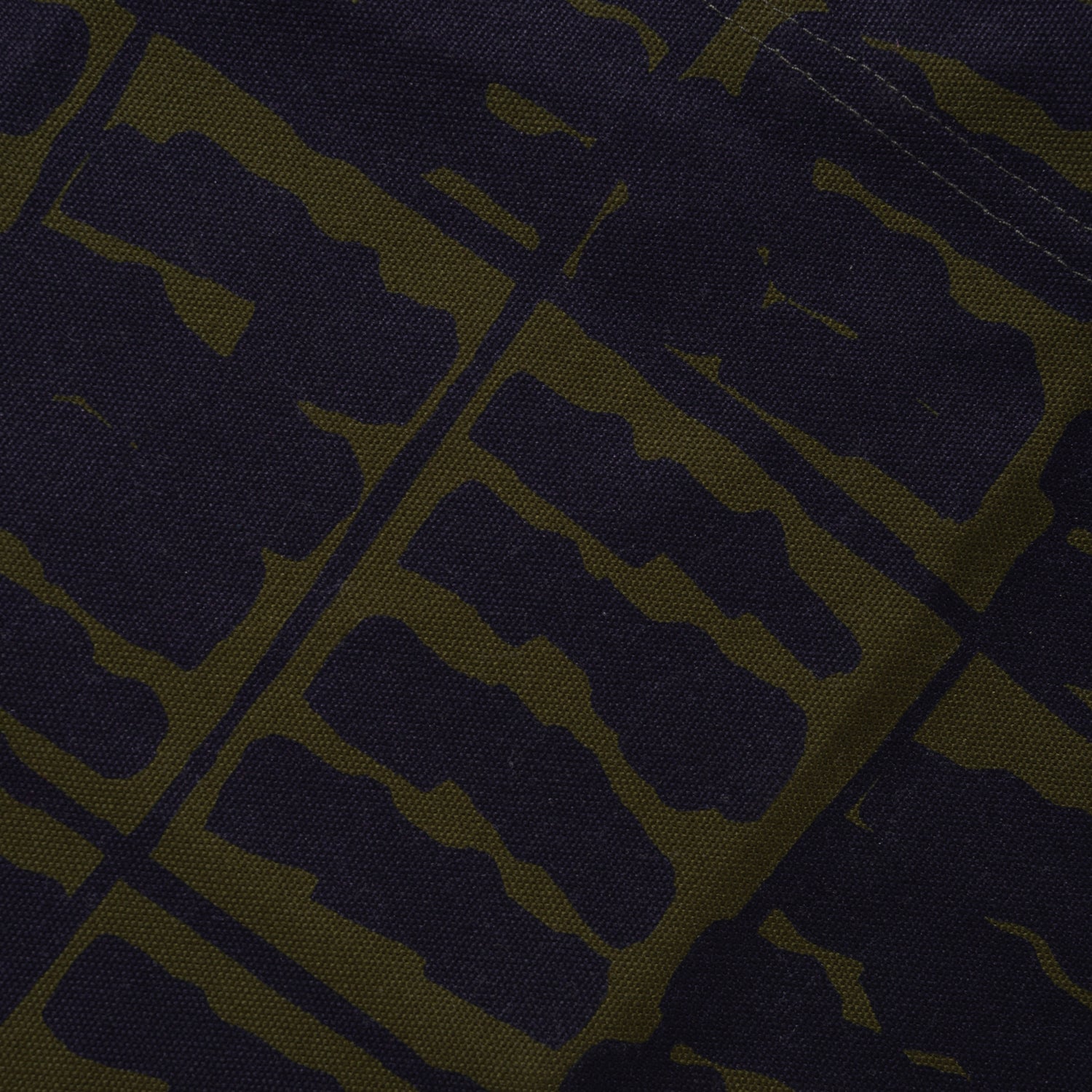 Draft Canvas Bag, Midnight on Olive
