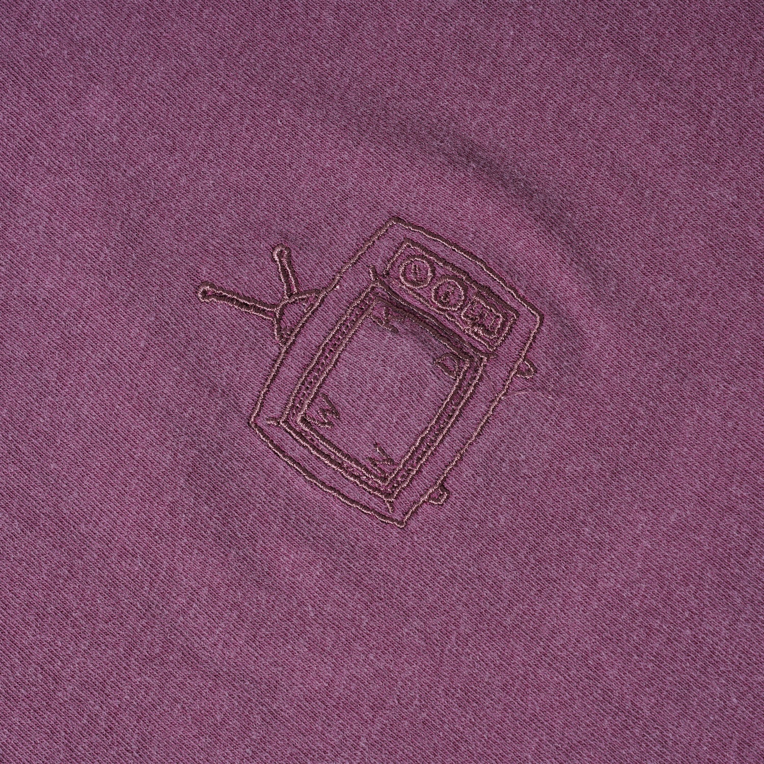 TV Logo Tee, Berry