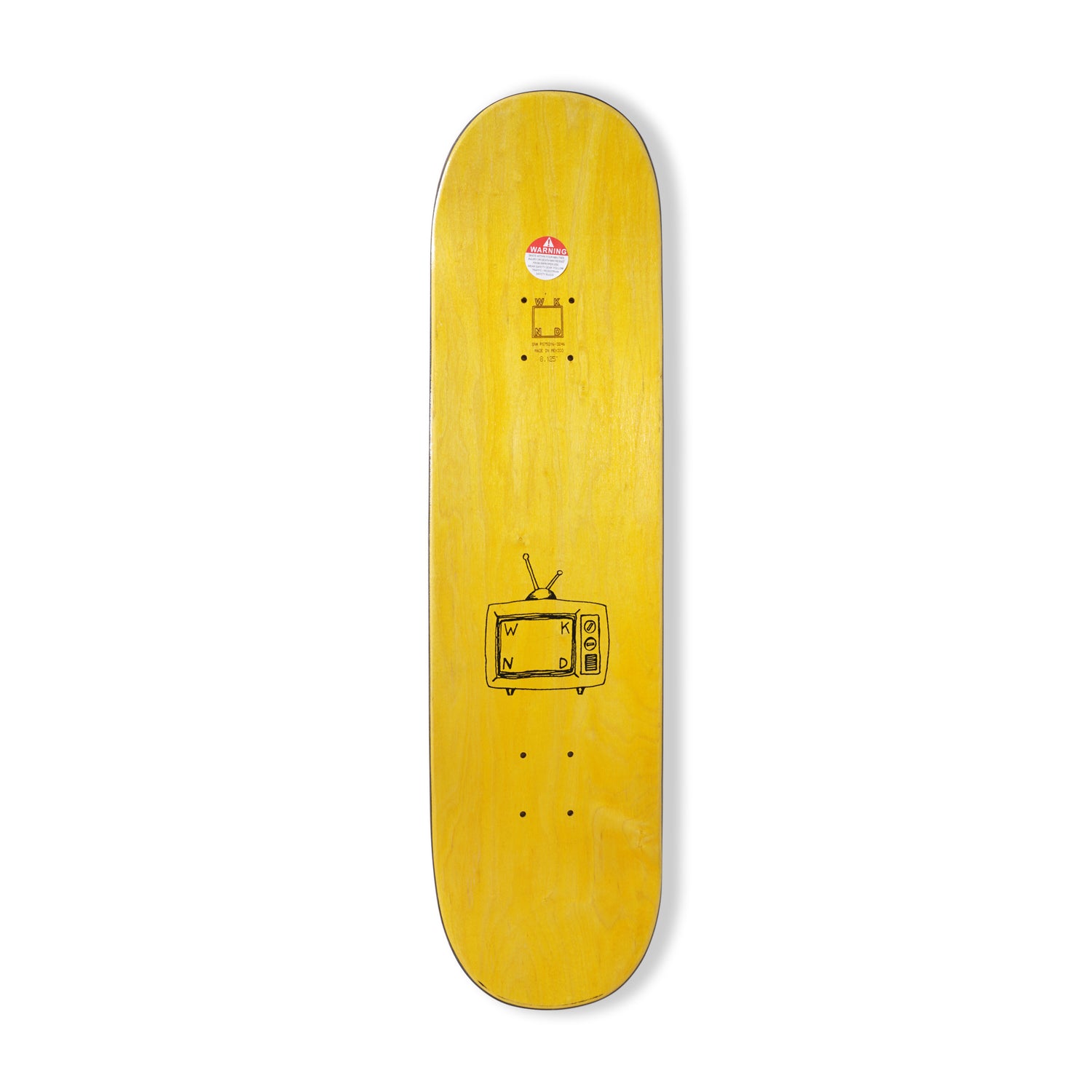 White Logo Deck