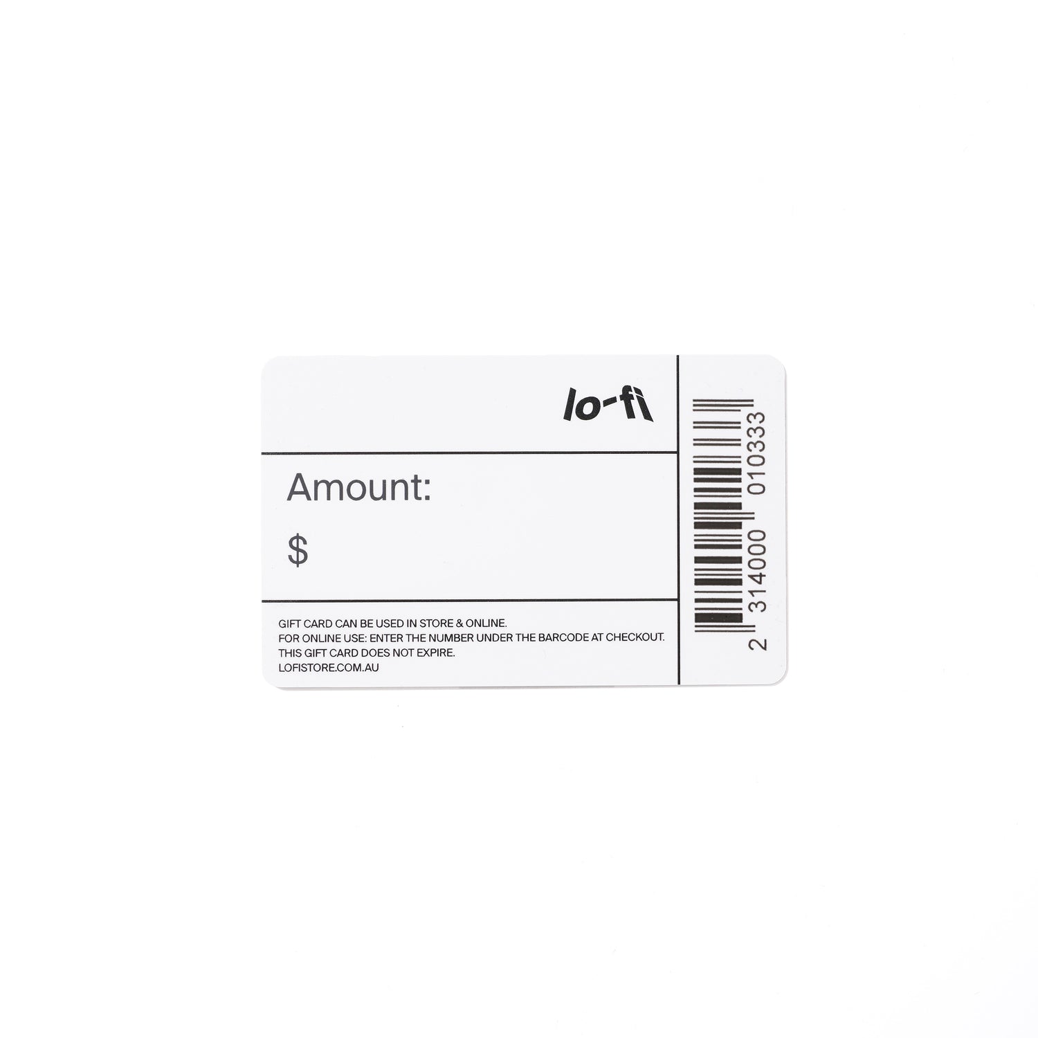Gift Card