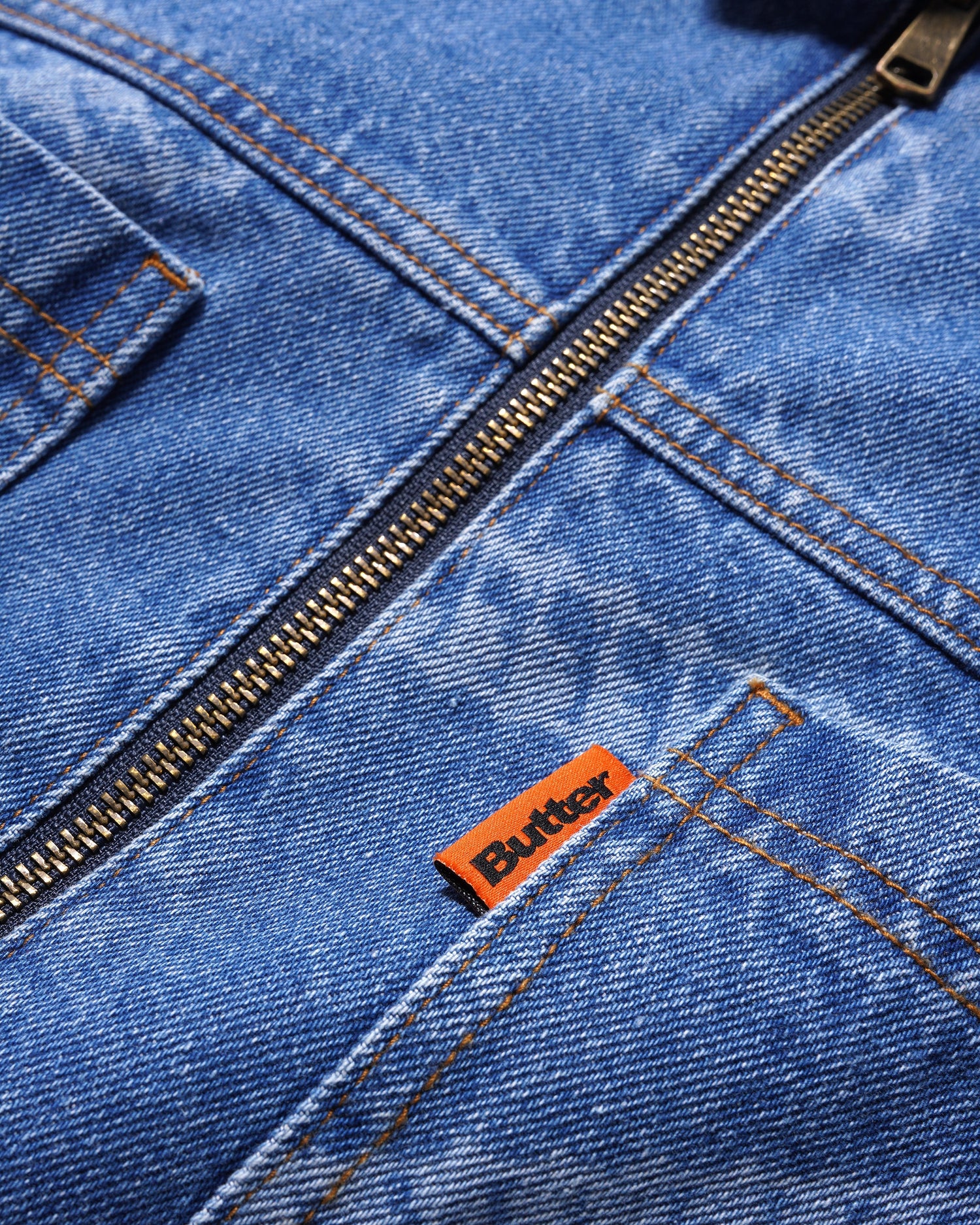 Screw Denim Jacket, Washed Indigo