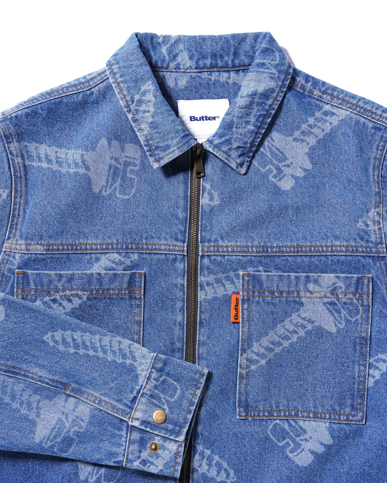 Screw Denim Jacket, Washed Indigo