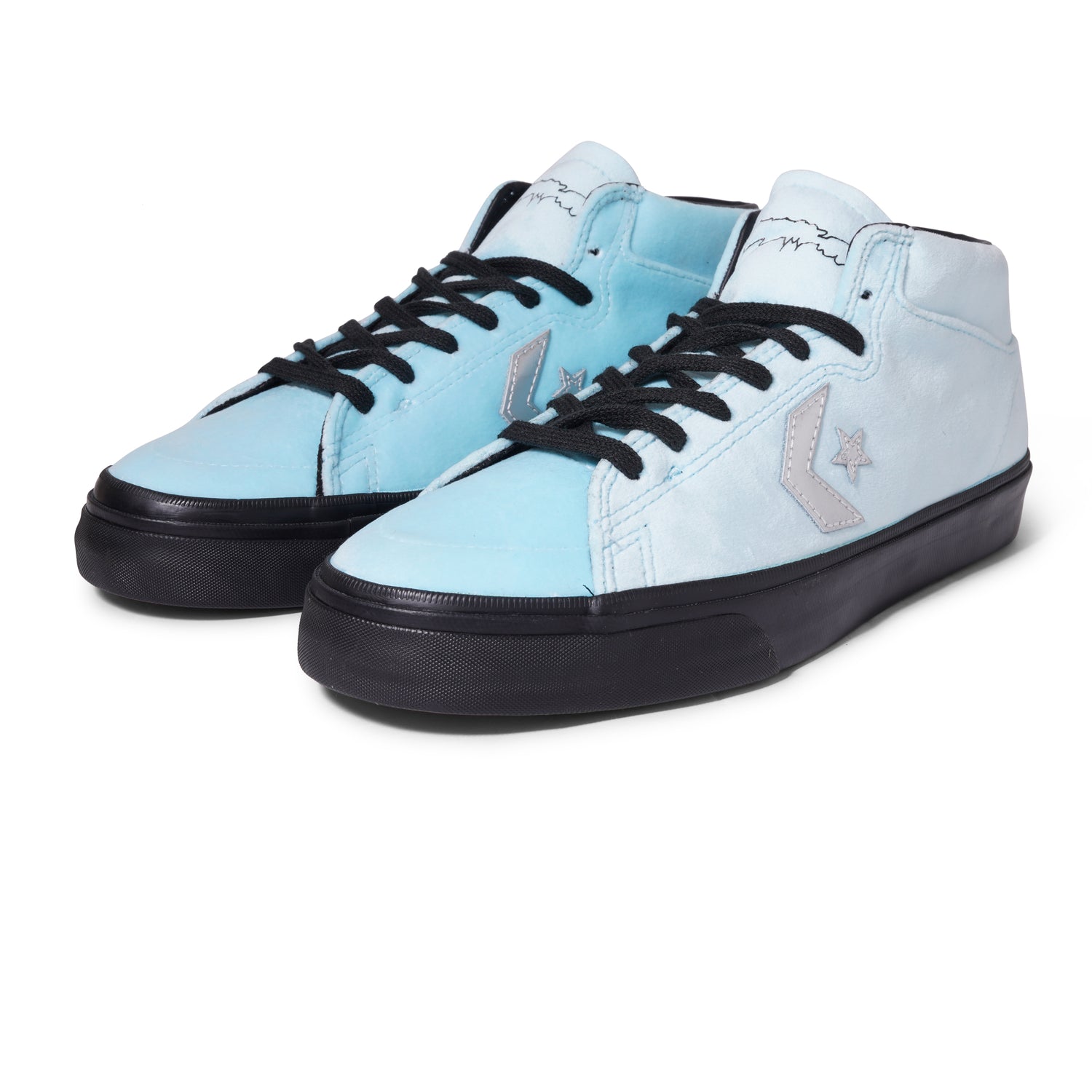 Louie Lopez Pro FA Mid, Cyan / Tint / Black