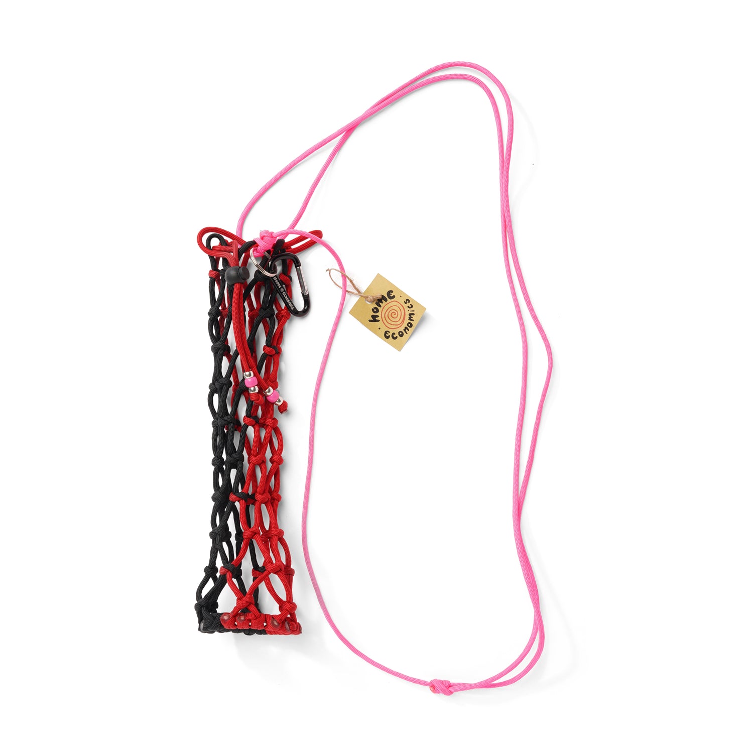 Bottle Bag Original, Red / Black / Pink