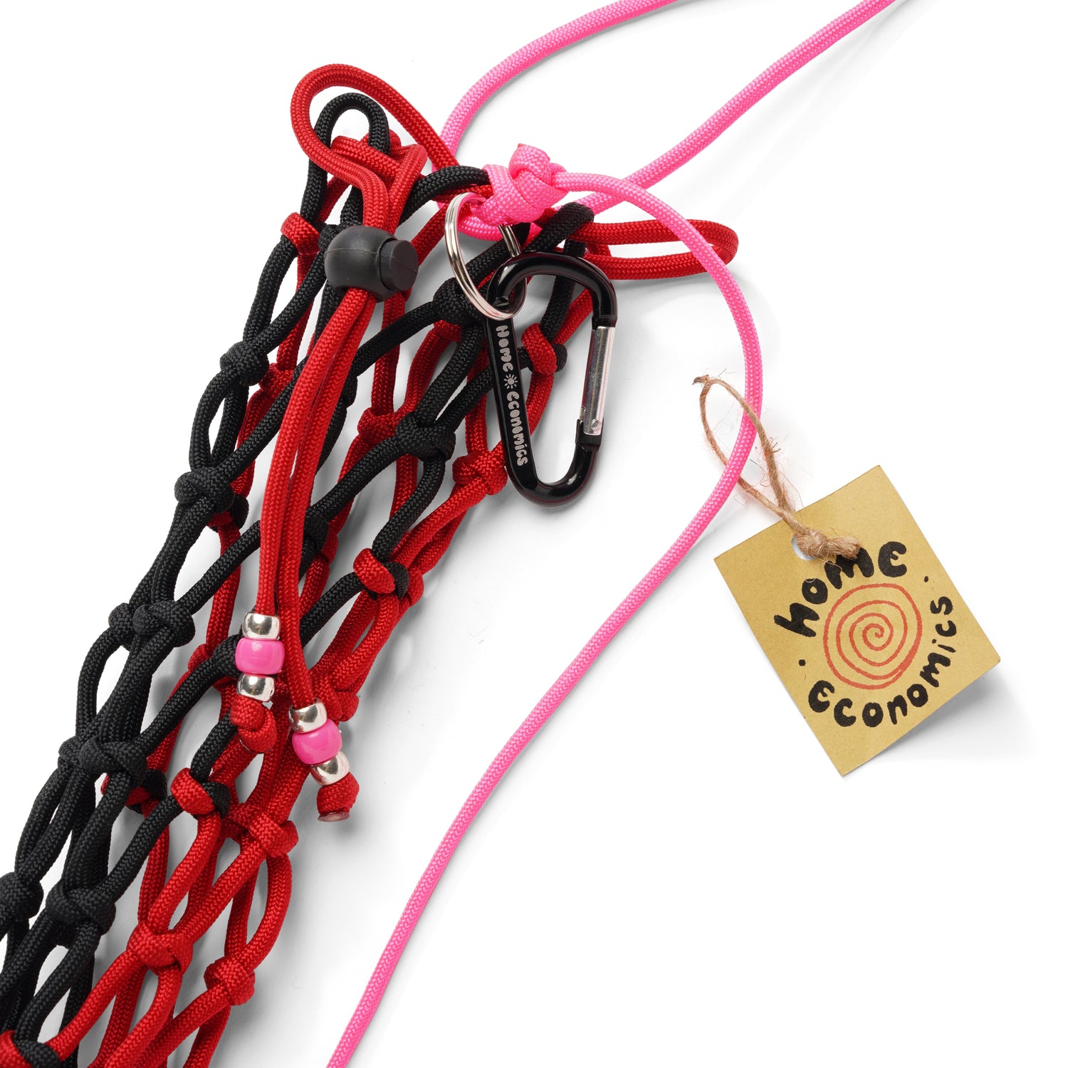 Bottle Bag Original, Red / Black / Pink