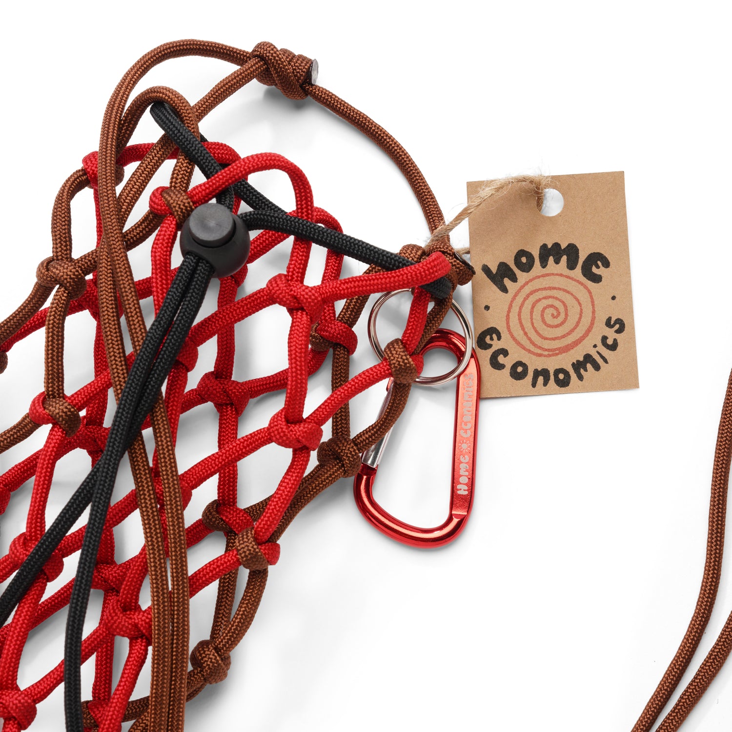Mini Bag, Brown / Red / Black