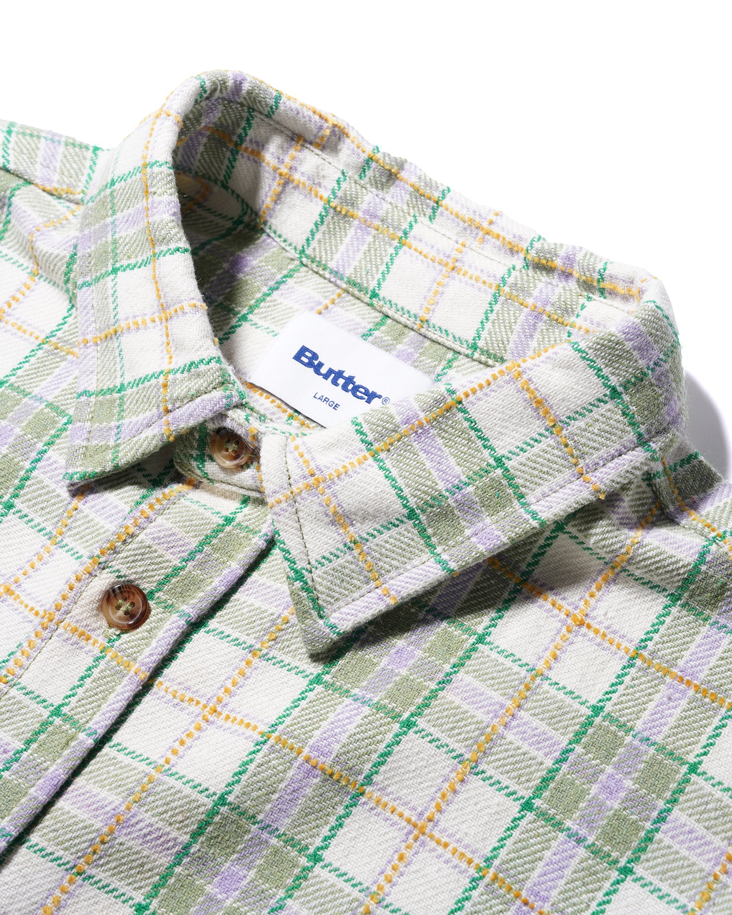 Bucket Plaid Shirt, Sage