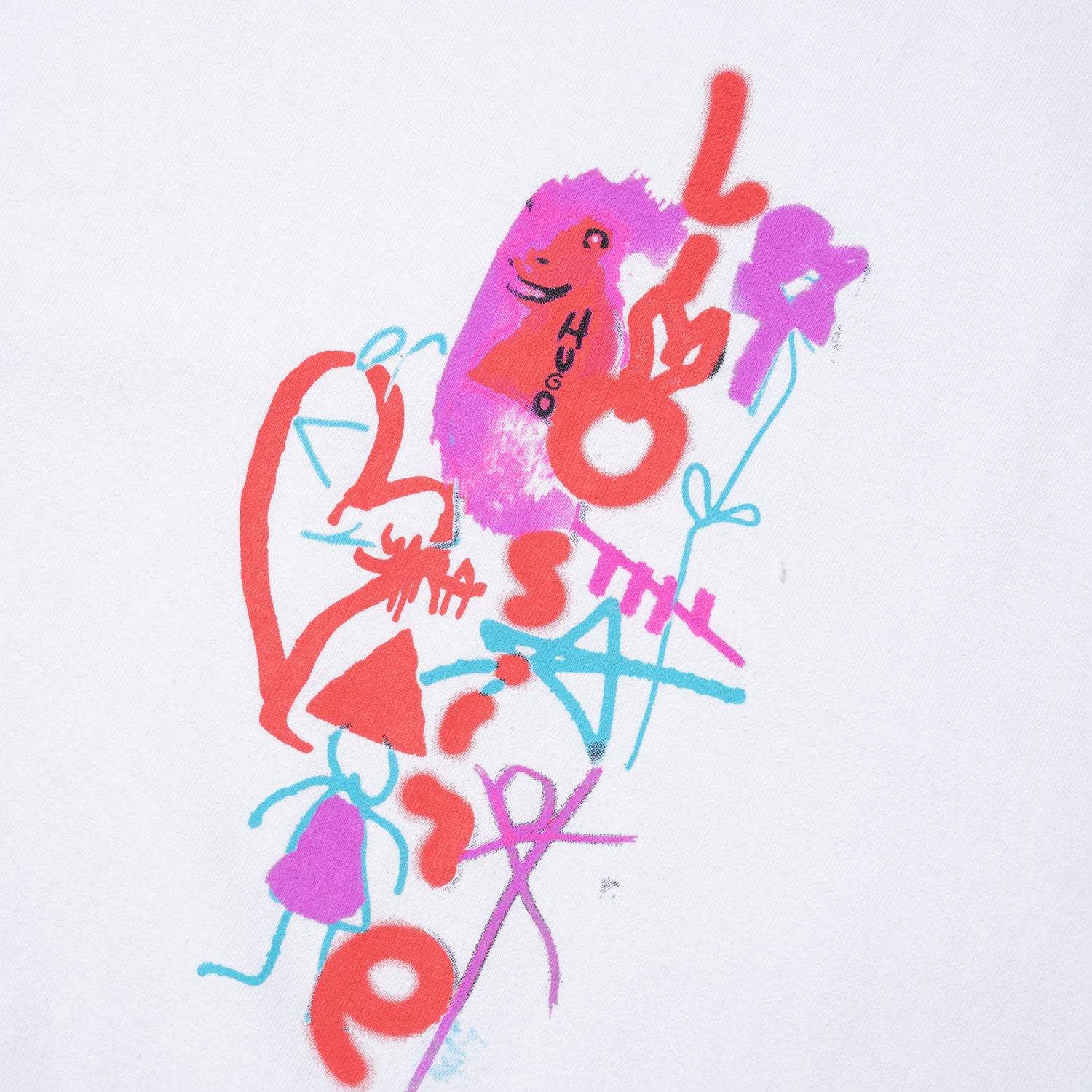Fence Tee, White