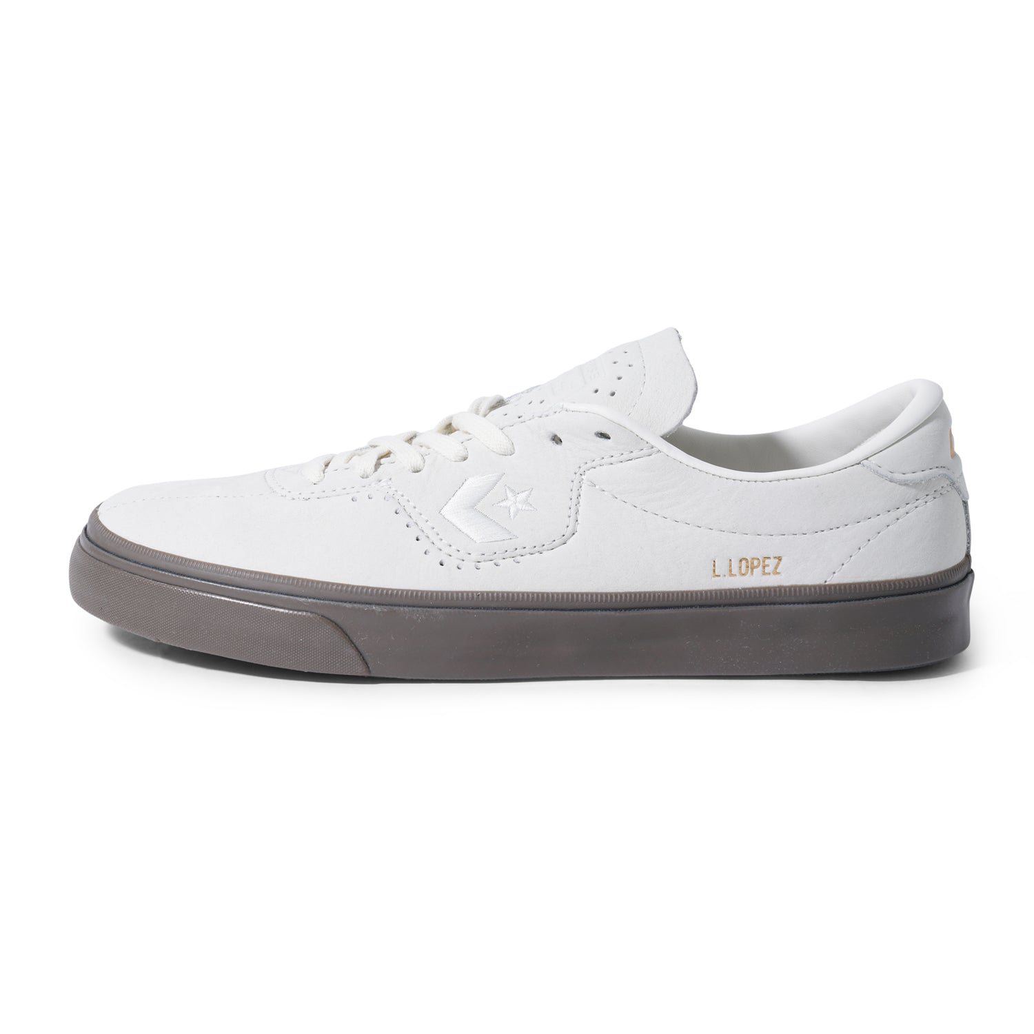 Louie Lopez Pro Low, Egret / Dark Mushroom / Gum Brown