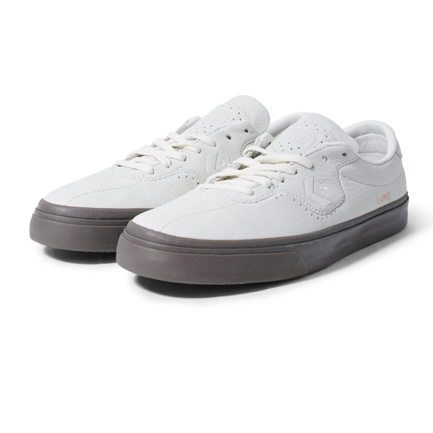 Louie Lopez Pro Low, Egret / Dark Mushroom / Gum Brown