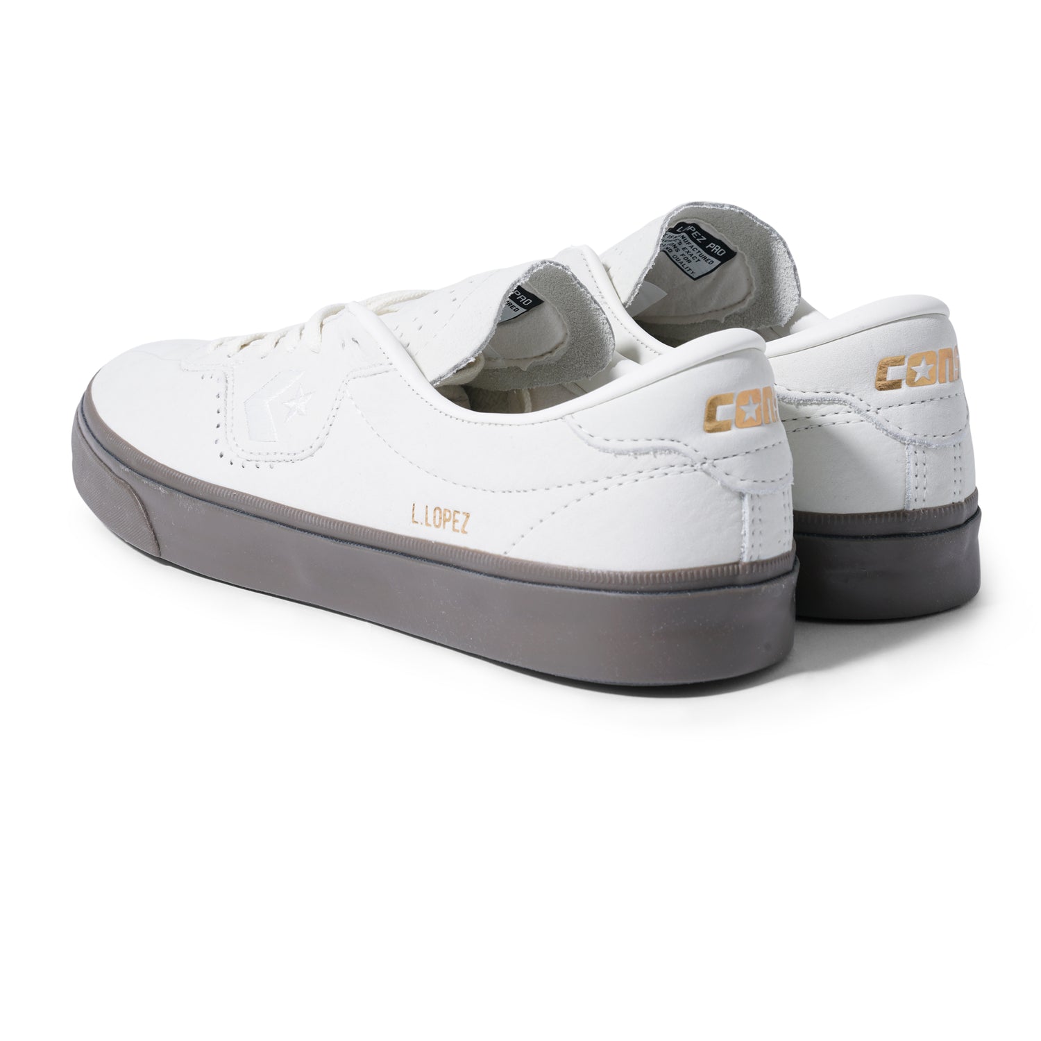 Louie Lopez Pro Low, Egret / Dark Mushroom / Gum Brown