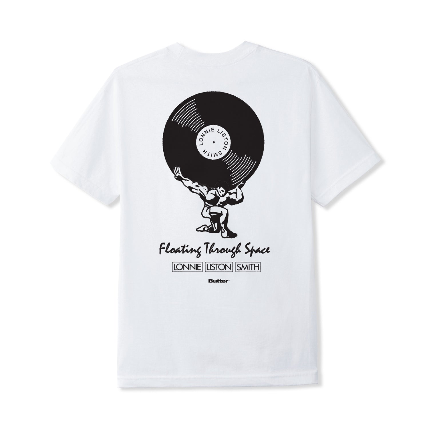 Floating Through Space Tee, White