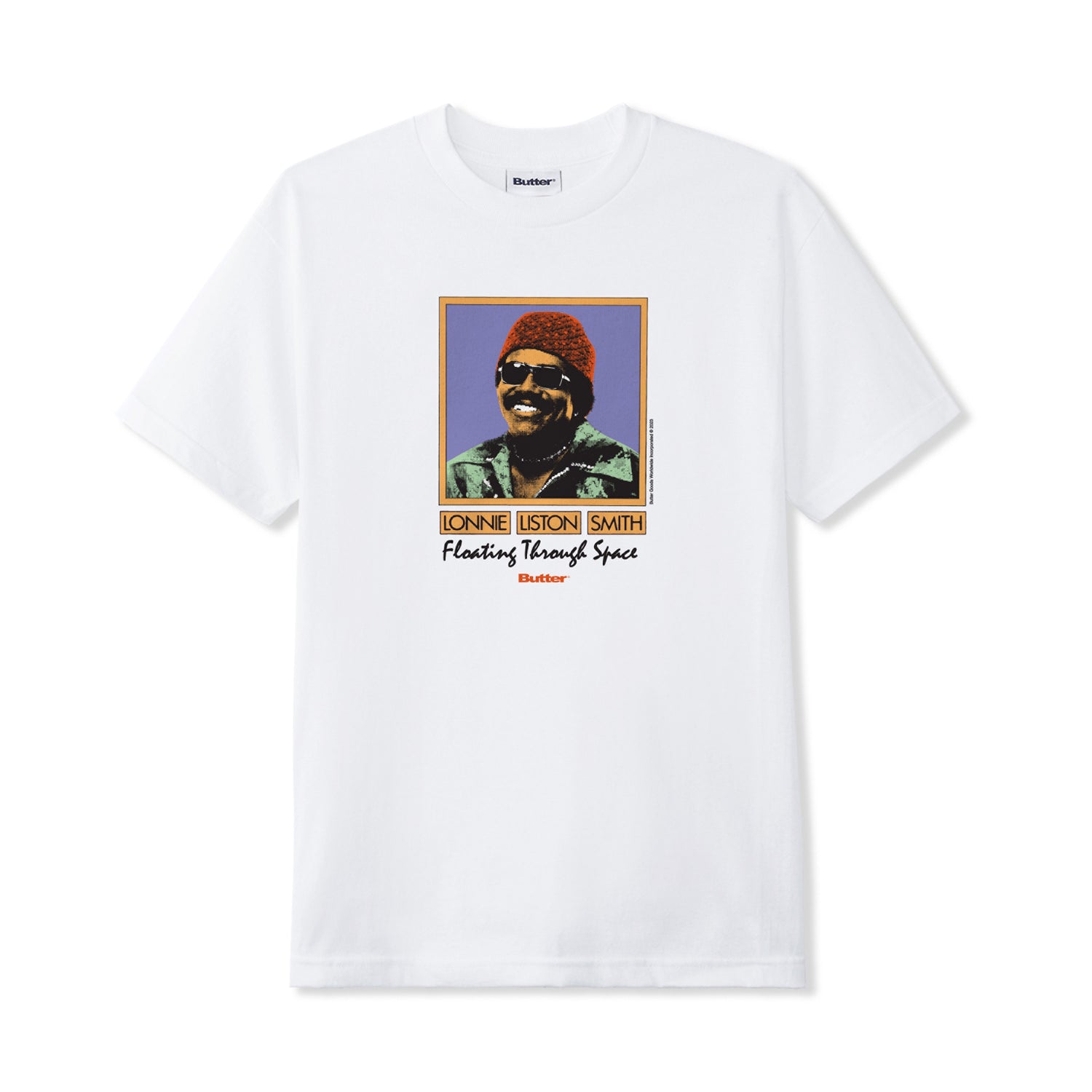 Floating Through Space Tee, White
