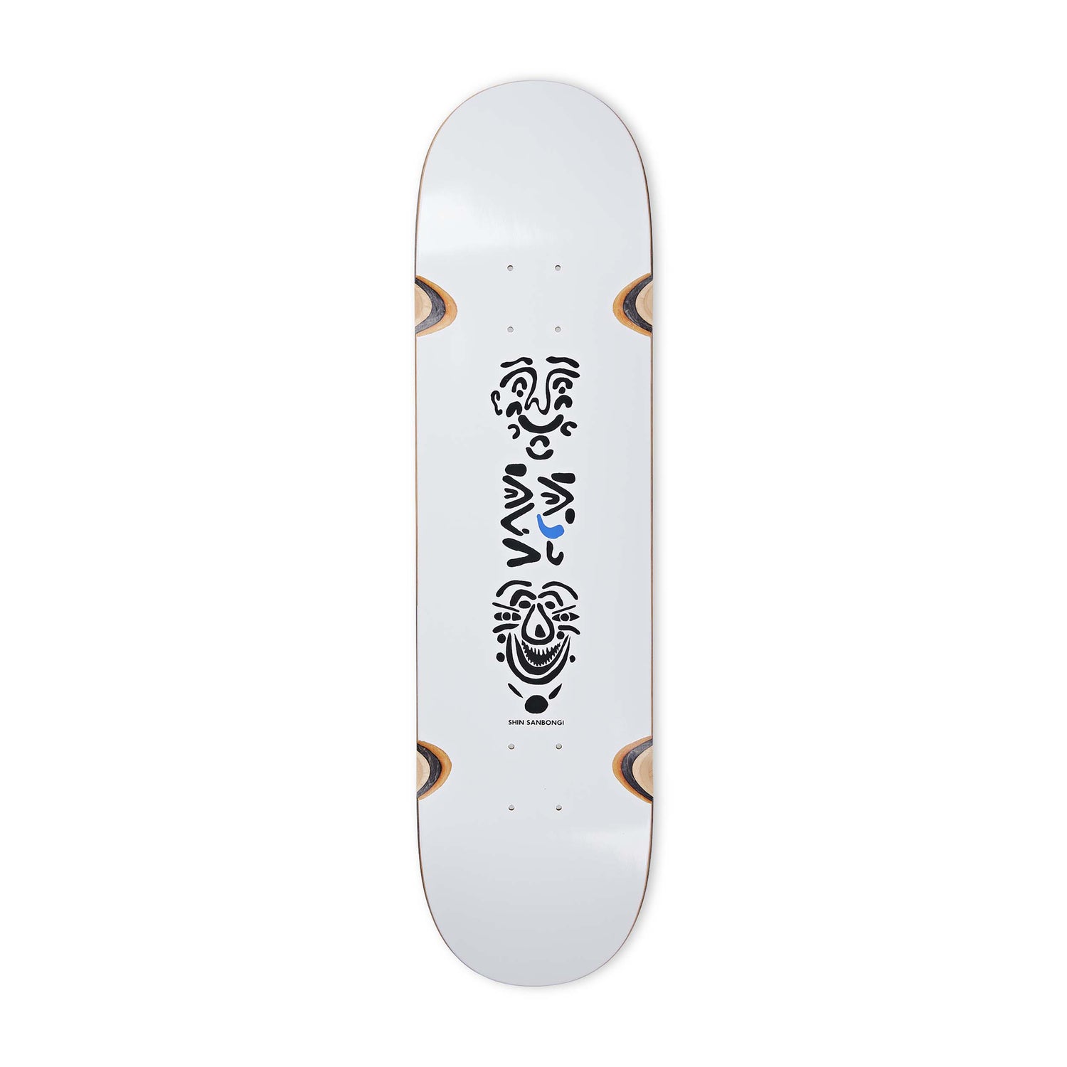 Sanbongi 'Faces' Surf Deck