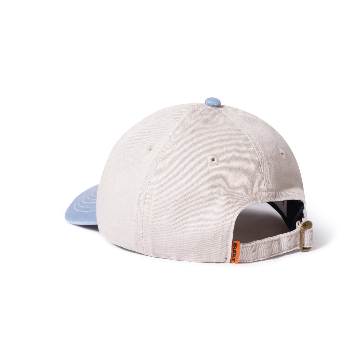 Lonnie 6 Panel Cap, Khaki / Light Blue
