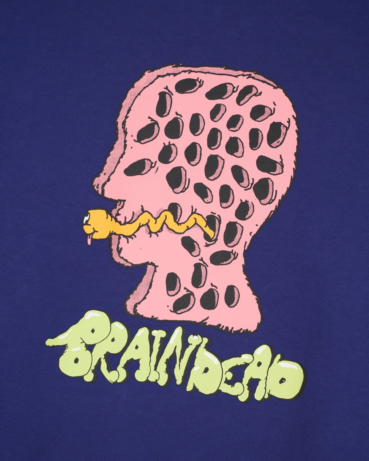 Worm Hole Crewneck, Slate