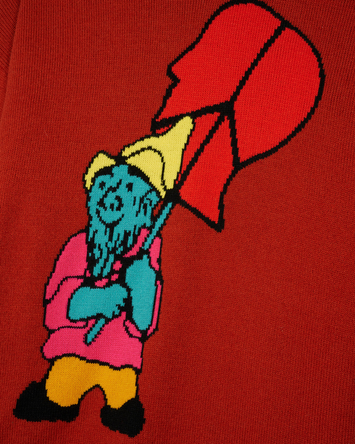 Gnome Sweater, Terracotta