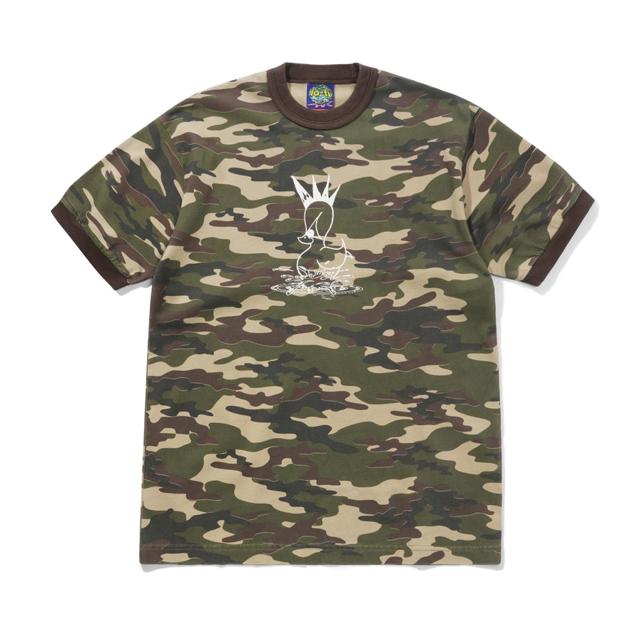 Splash Ringer Tee Woodland Camo