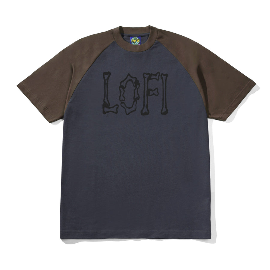 Bones Raglan Tee Army Brown
