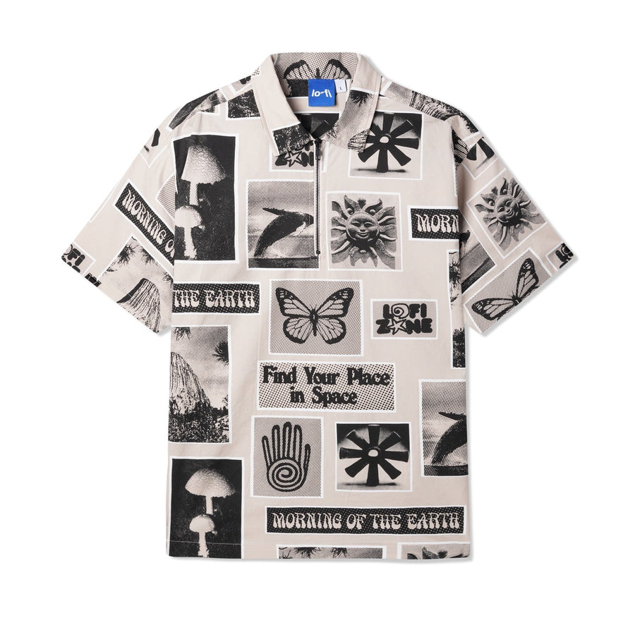 Earth 1/4 Zip S/S Shirt
