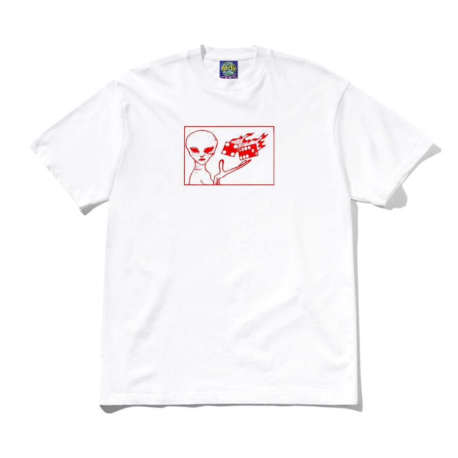 No Dice Tee White