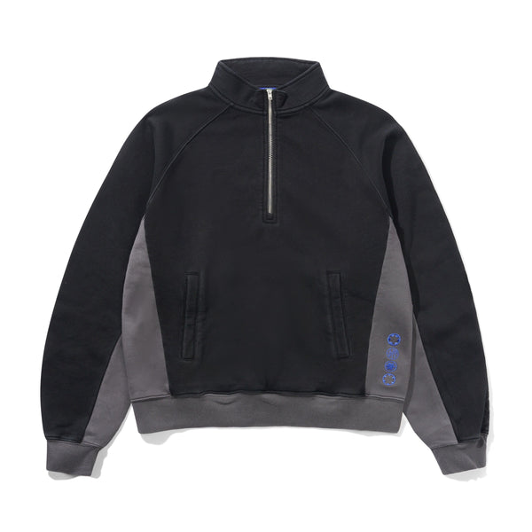 Cassette 1:4 Zip Pullover Black