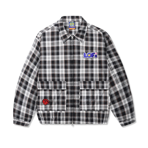 Patched Zip Jacket