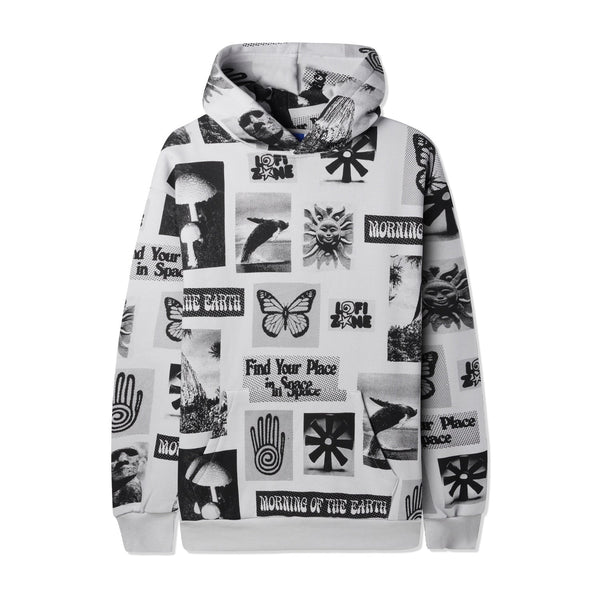 Earth All Over Print Pullover Hood
