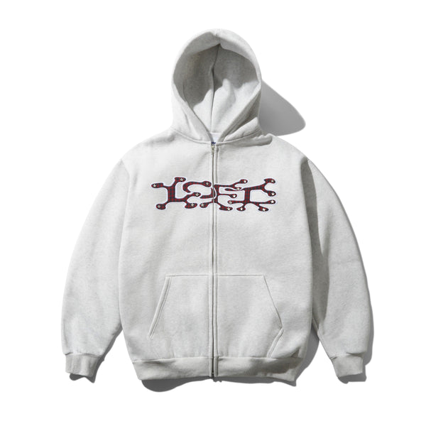 Spill Zip-Thru Hood Ash