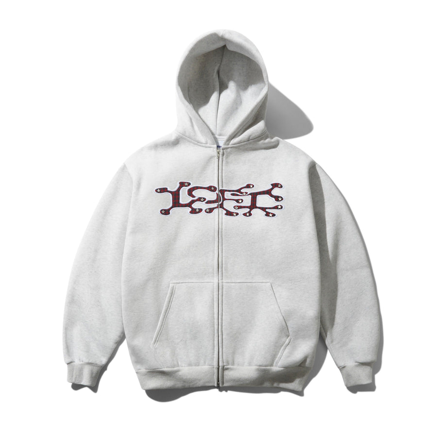 Spill Zip-Thru Hood Ash