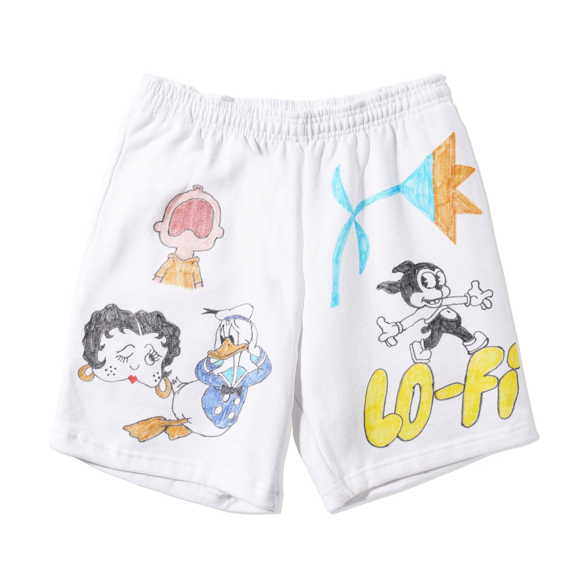 Medium Donald Fleece Shorts